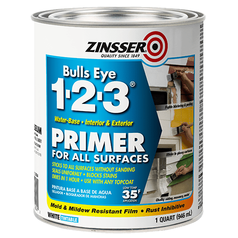 Zinsser® Interior/Exterior Water-Base Mold Killing Primer - 1 gal. at  Menards®